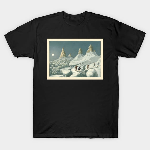 To the Summit of Mont Blanc T-Shirt by Water Boy